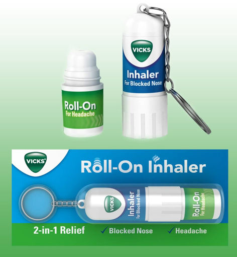 Picture of Vicks 2in1 Roll On Inhaler 1.5ml
