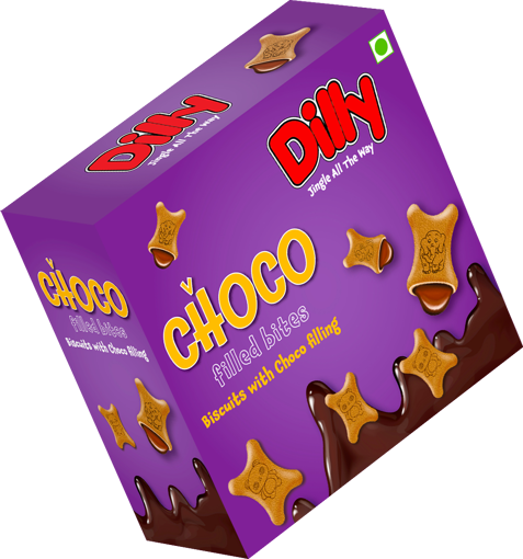 Picture of Dilly Choco Filled Bites 30gm