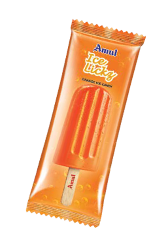 Picture of Amul Ice Lickz Orange Flavour 50Ml AMUL