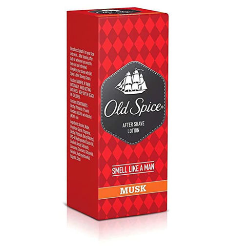 Picture of Old Spice After Shave Lotion Musk 100ml...