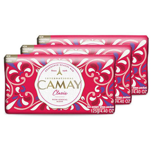 Picture of Camay Classic Fragrance Bar Soap 125g Pack of 3