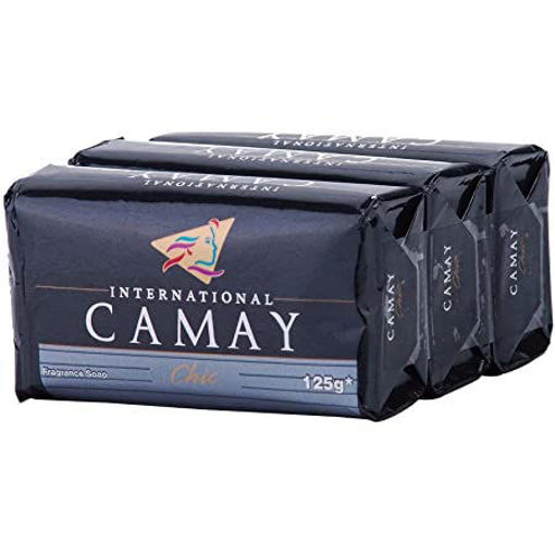 Picture of Camay Chic Fragrance Soap 125g Pack Of 3