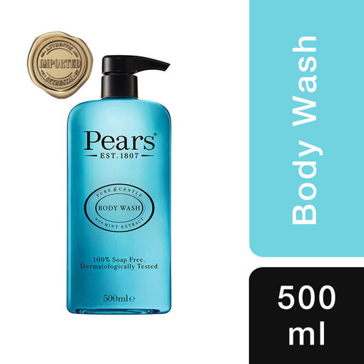 Picture of Pears Pure & Gentle Body Wash With Mint Extract 500ml