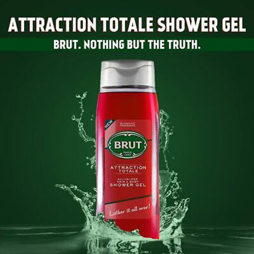 R-MART GROCERIES. brut-attraction-total-all-in-one-hair -body-shower-gel-500ml