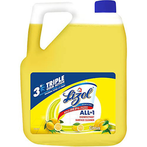 Picture of Lizol All In 1 Disinfectant Surface & Floor Cleaner Citrus 5l