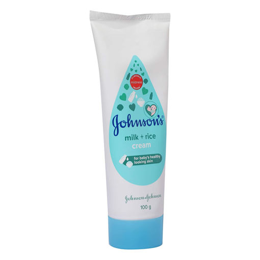 Picture of Johnsons Baby Skincare Cream, Milk + Rice 100g