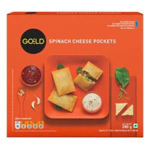 Picture of GOELD Spinach Cheese Pockets 280g