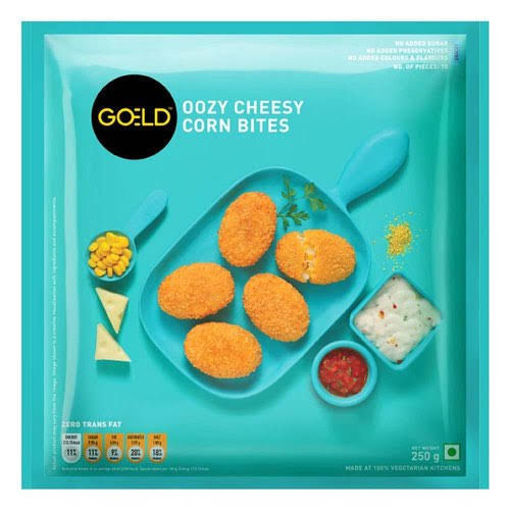 Picture of GOELD Oozy Cheesy Corn Bite 250g