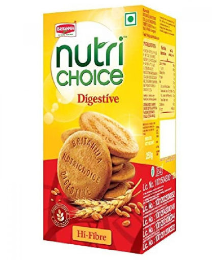 Picture of Britannia NutriChoice Digestive High Fibre Biscuits 250g