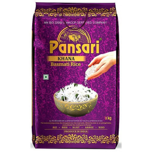 Picture of Pansari Khana Basmati Rice 1 kg