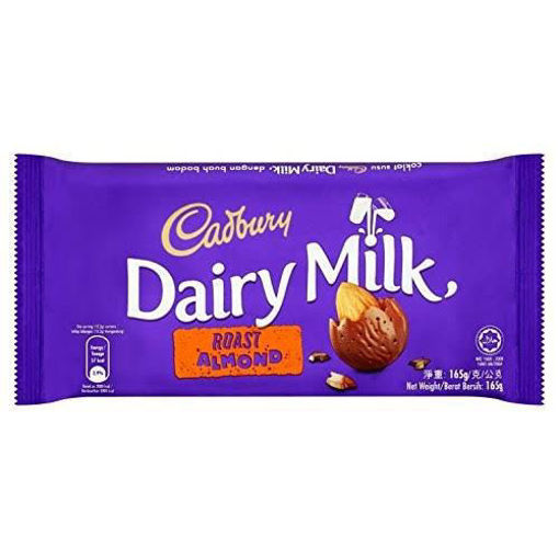 Picture of Cadbury Dairy Milk Roast Almond Chocolate  Imported 160g