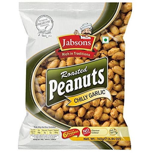 Picture of Jabsons Roasted peanuts Chilly Garlic 140g