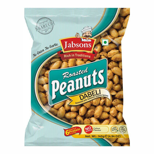 Picture of Jabsons Roasted Peanuts Dabeli 140g