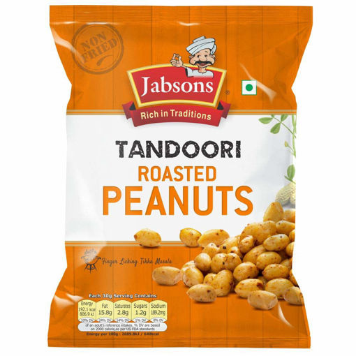 Picture of Jabsons Tandoori Roasted Peanuts 140g
