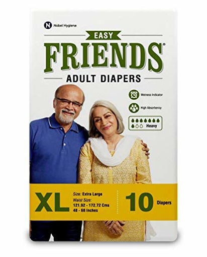 Picture of Friends Easy Adult Diaper  X-Large 10s pack