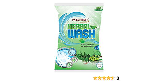 Picture of Patanjali Herbal Wash Detergent Powder 1kg