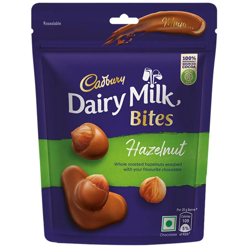 Picture of Cadbury Dairy Milk Bites Hazelnut 40g