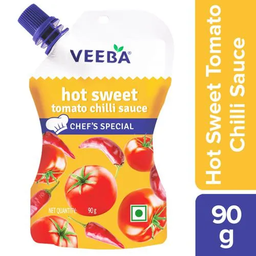 Picture of Veeba Hot Sweet Tomato Chilli Sauce 90gm