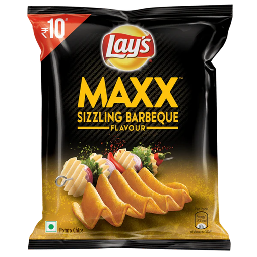 Picture of Lays Maxx Potato Chips Sizzling Barbeque 22.5g