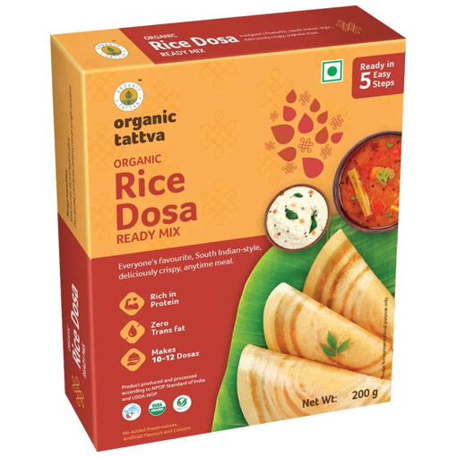 Picture of Organic Tattva Organic Rice Dosa Ready Mix 200g