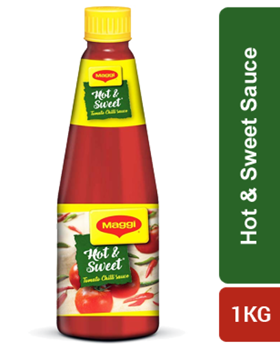 Picture of MAGGI Hot & Sweet  Tomato Chilli Sauce  1 kg Bottle