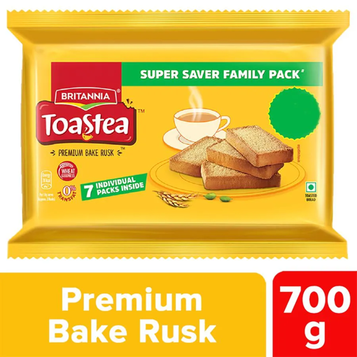 Picture of Britannia Toastea Premium Bake Rusk 700gm