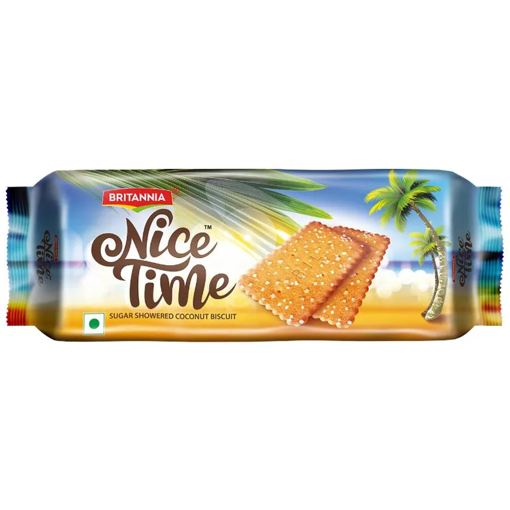 Picture of Britannia Nice Time Coconut Biscuits 143g