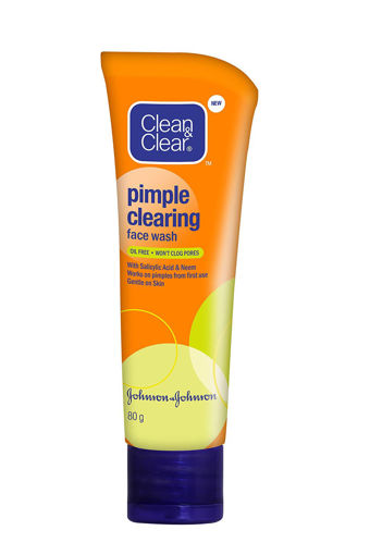 Picture of Clean Clear Pimple Clearing Face  Wash 80gm