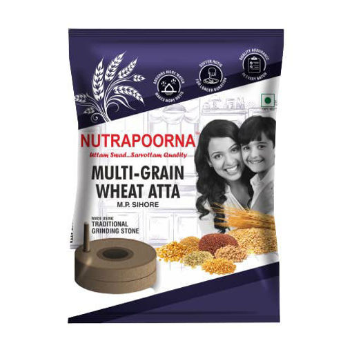 Picture of Nutrapoorna Multigrain Wheat Atta 1kg