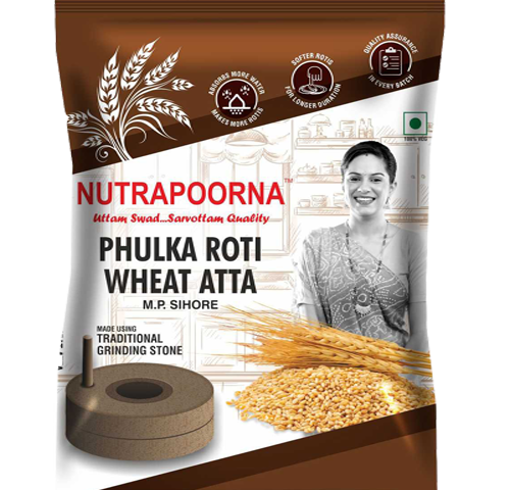 Picture of Nutrapoorna Phulka Roti Wheat Atta 5kg
