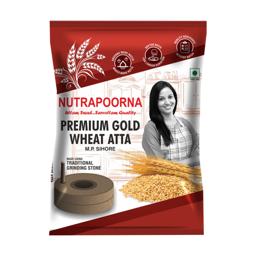 Picture of Nutrapoorna Gold Premium Wheat Atta 1kg