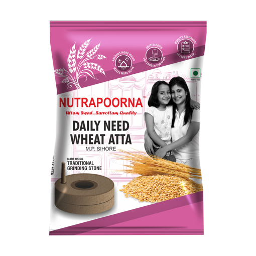 Picture of Nutrapoorna Daily Need Wheat Atta 1kg