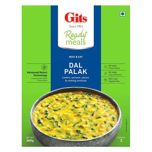 Picture of Gits Ready to Eat Dal Palak 300g
