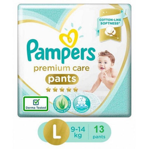 Picture of Pampers Premium Care Diapers Large 13 pcs
