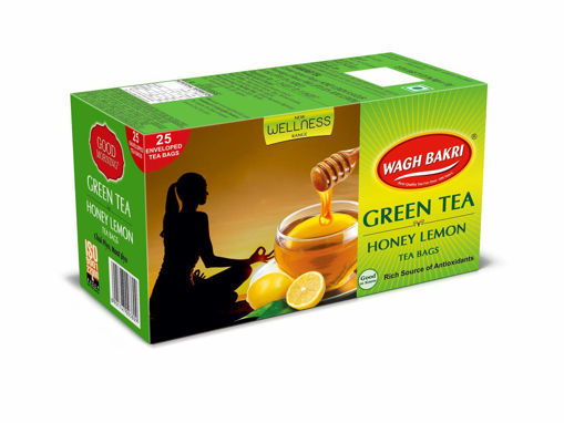 Picture of Wagh Bakri Green Tea Honey Lemon 37.5g
