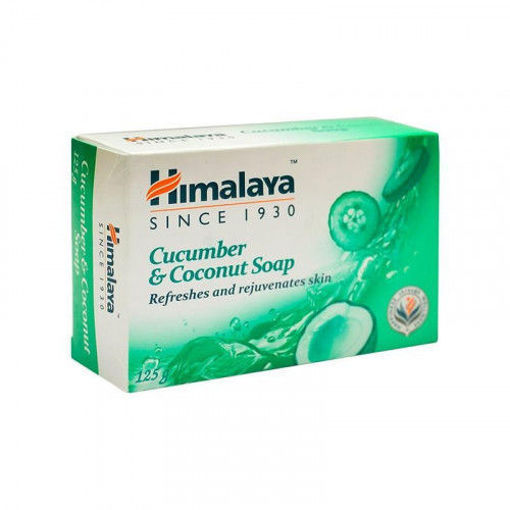 Picture of Himalaya Cucumber & Coconut Soap 125gm
