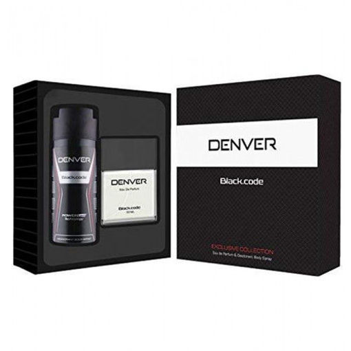 Picture of Denver Black Code Mens Perfume Gift Pack