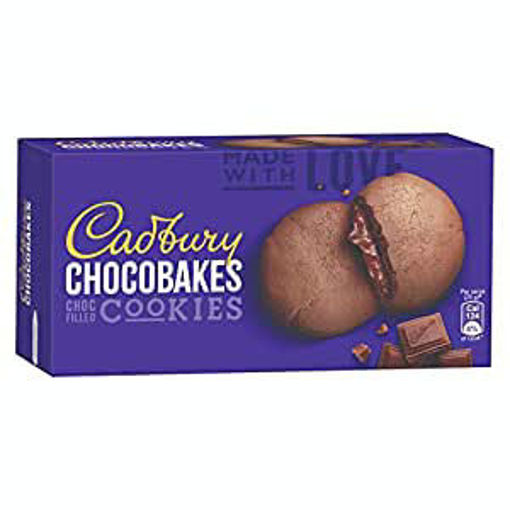 Picture of Cadbury Chocobakes Choc Filled Cookies 150g