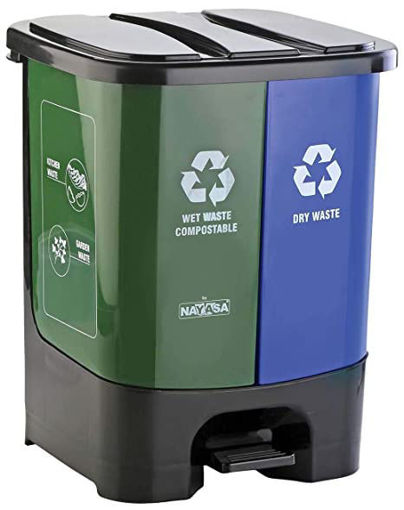 Picture of Nayasa 2 in 1 Dustbin Big