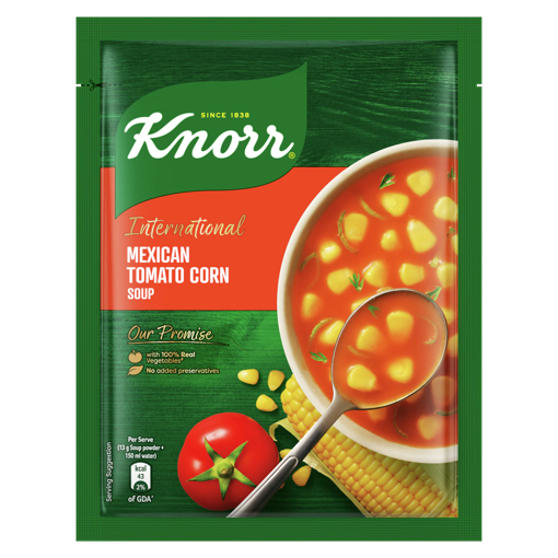 Picture of Knorr International Mexican Tomato Corn Soup 52g