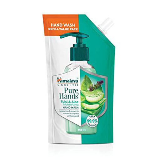 Picture of Himalaya Pure Hands Tulsi and Aloe Hand Wash  750ml