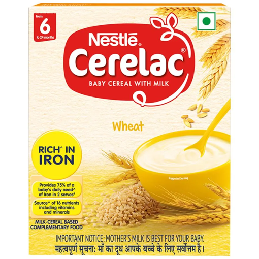 Picture of Nestle Cerelac Baby Cereal With Milk Wheat  300g