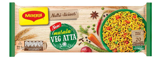 Picture of Maggi Masala Veg Atta Noodles 290g.2