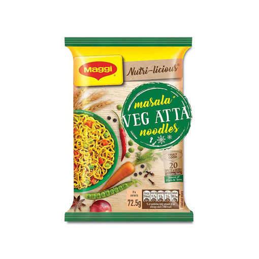 Picture of Maggi Masala Veg Atta Noodles 72.5g