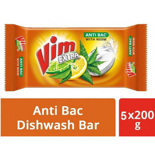 Picture of Vim Extra Anti Bac Bar 5 X 200G