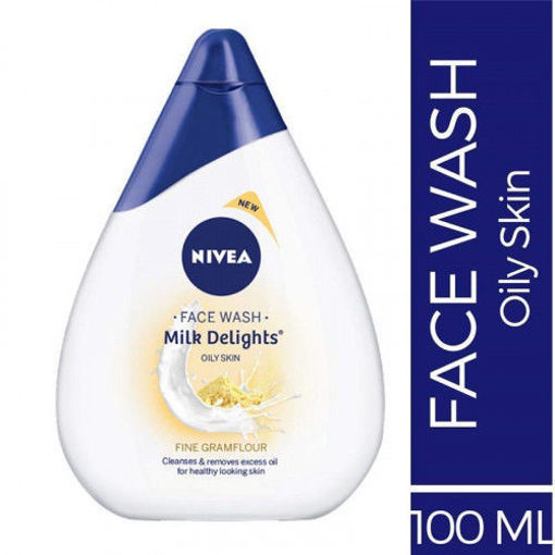 Picture of Nivea Milk Delights Face Wash Besan 100ml