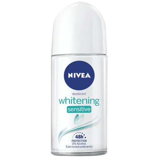 Picture of Nivea Whitening Sensitive Roll On Deodorant 50ml
