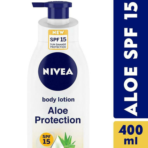 Picture of Nivea Aloe Protection SPF 15 Body Lotion 400 ml