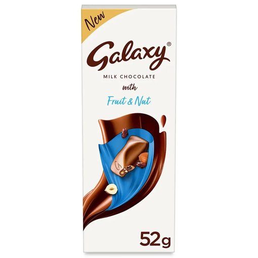 Picture of Galaxy Milk Chocolate With Fruit & Nut 52g
