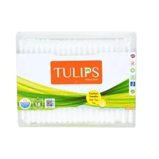 Picture of Tulips Cotton Buds 100 pcs
